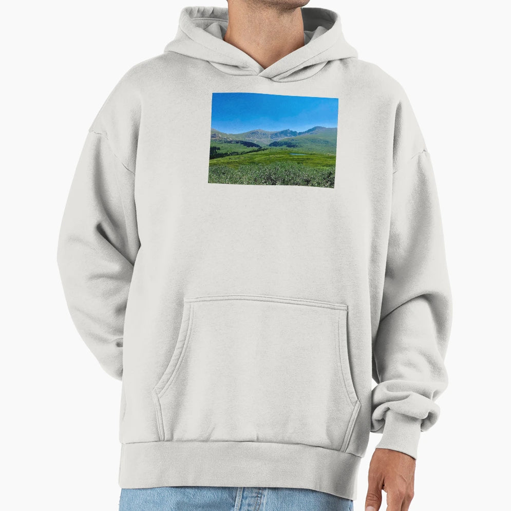 Colorado Mountain Landscape Hoodie - Graphic Print Men Women - T-Shirt, Sweatshirt, Hoodie
