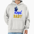 Royal Crowned Fantabulous Hoodie - Minimalist Print for Adults - T-Shirt, Sweatshirt, Hoodie
