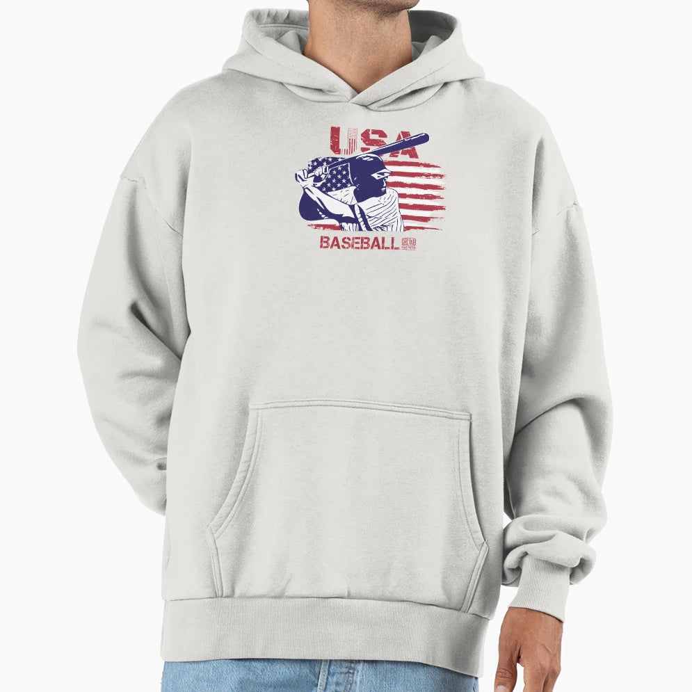 Usa Baseball Tokyo 2021 Hoodie - Graphic Print Men Women - T-Shirt, Sweatshirt, Hoodie