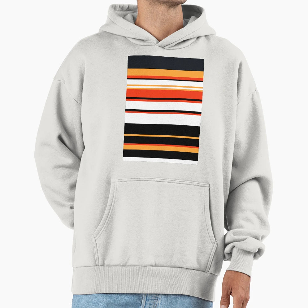 Sandro Striped Frilled Hoodie - Aesthetic Graphic Unisex - T-Shirt, Sweatshirt, Hoodie