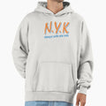 Nyk Nwa New York Knicks Straight Hoodie - Casual Everyday Wear Men Women - T-Shirt, Sweatshirt, Hoodie