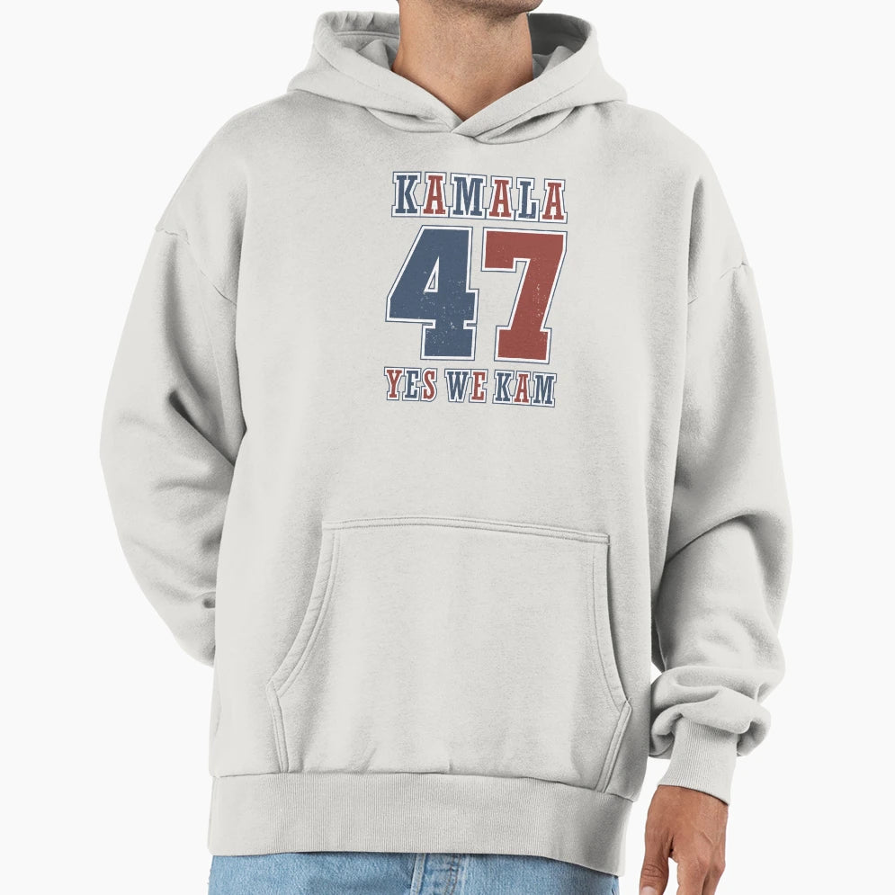 Vote Kamala Harris 47 Th President 2024 Hoodie - Trendy Graphic for Adults - T-Shirt, Sweatshirt, Hoodie