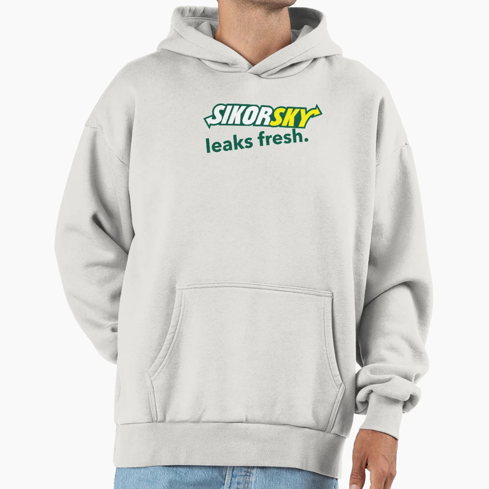 Sikorsky Leaks Fresh Hoodie - Unique Graphic Men Women - T-Shirt, Sweatshirt, Hoodie