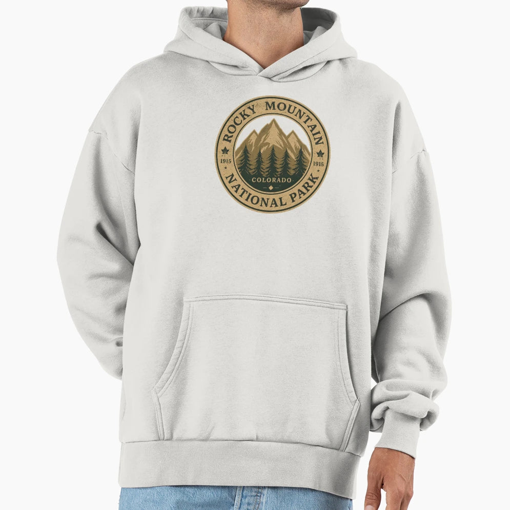 Rocky Mountain National Park Colorado Hoodie - Streetwear Style Unisex - T-Shirt, Sweatshirt, Hoodie