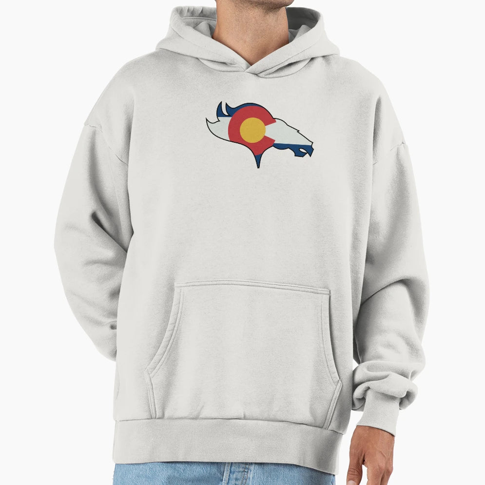 Colorado Flag Hoodie - Custom Art Print Men Women - T-Shirt, Sweatshirt, Hoodie