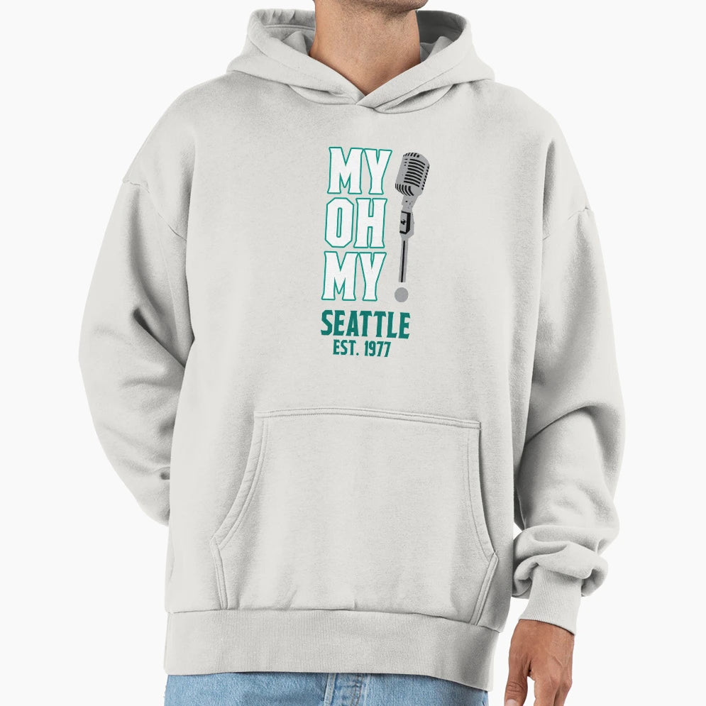 My Oh My Seattle And T-Shirt - Minimalist Print for Adults - T-Shirt, Sweatshirt, Hoodie