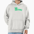 Miami Florida Throwback Hometown Pride Hoodie - Unique Graphic Unisex - T-Shirt, Sweatshirt, Hoodie