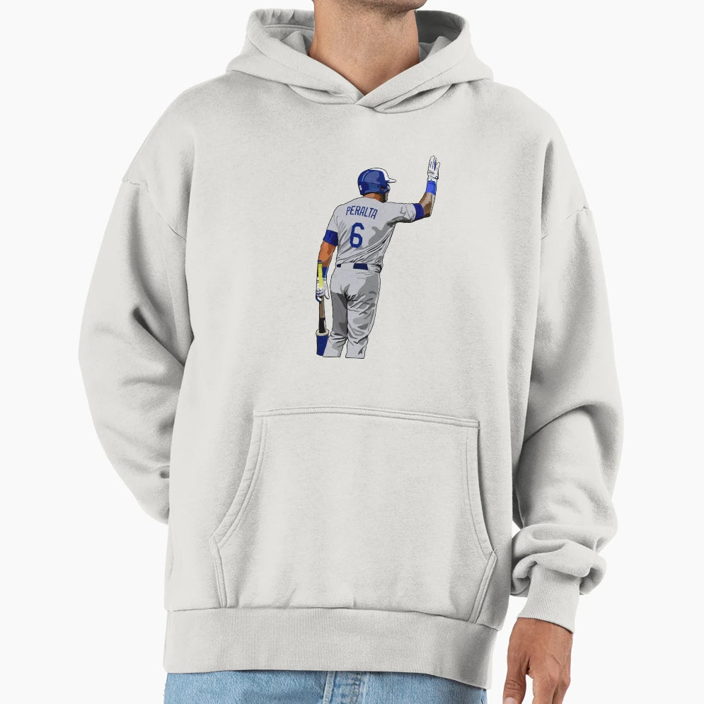 David Peralta La 6 Hoodie - Novelty Apparel Unisex - T-Shirt, Sweatshirt, Hoodie