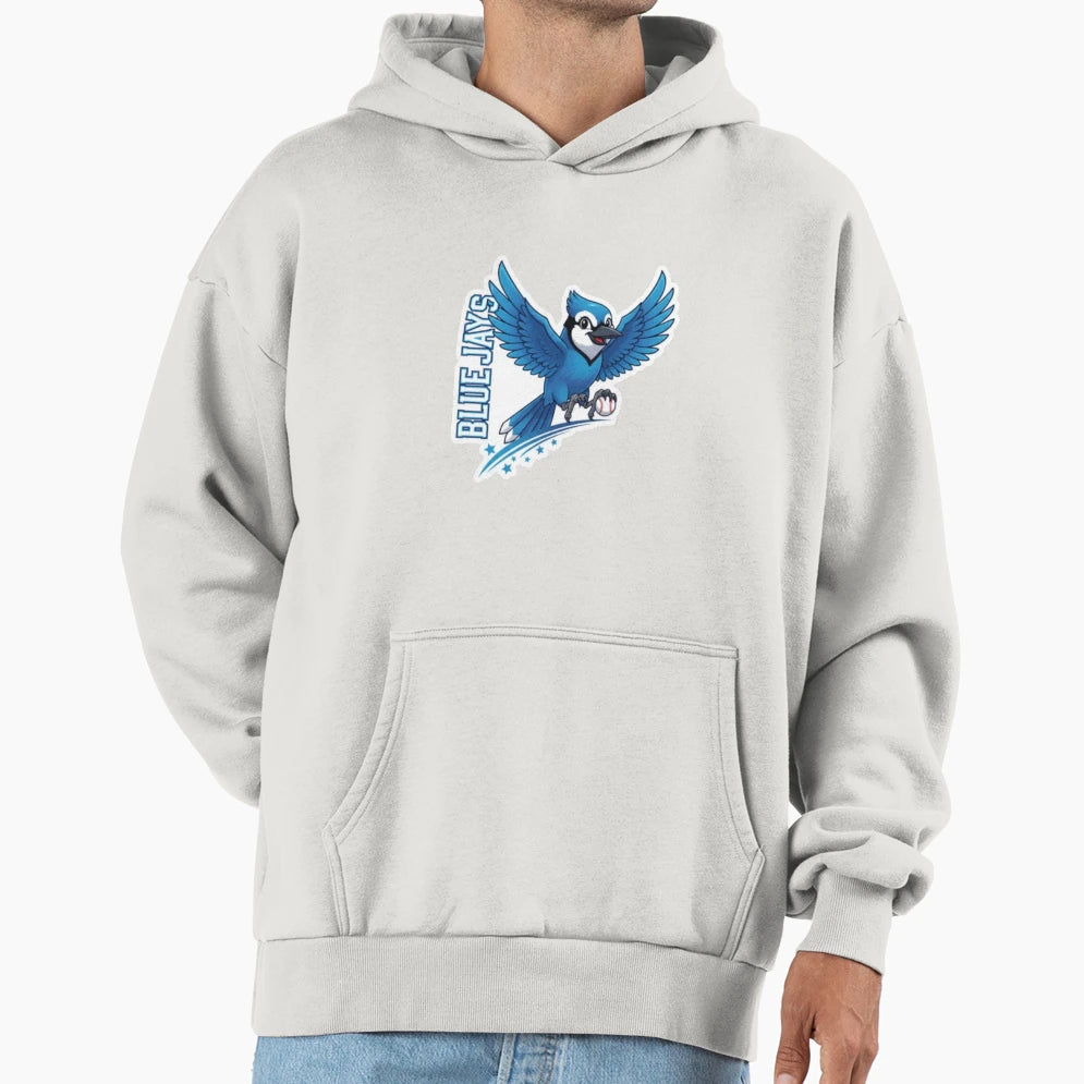 1 Blue Jay Blue Sparrow Art Blue Pride Hoodie - Custom Art Print Men Women - T-Shirt, Sweatshirt, Hoodie