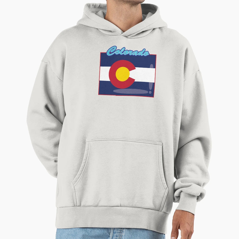 Colorado State Hoodie - Novelty Apparel Unisex - T-Shirt, Sweatshirt, Hoodie