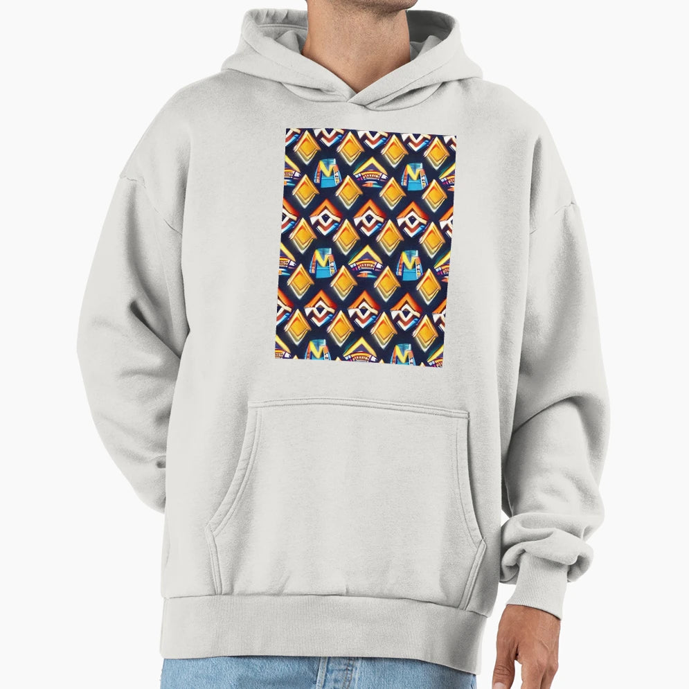 Seamless Pattern Hoodie - Trendy Graphic for Adults - T-Shirt, Sweatshirt, Hoodie