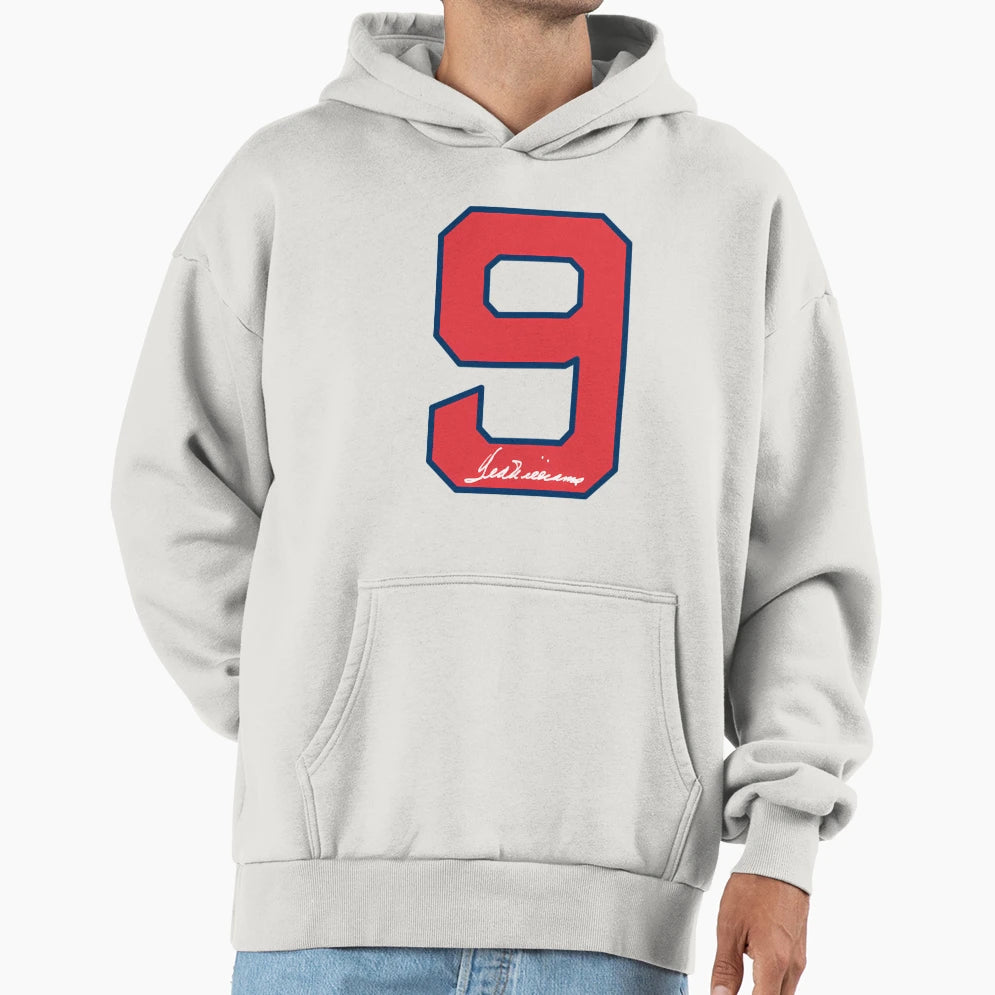 Ted Williams 9 Hoodie - Unique Graphic Men Women - T-Shirt, Sweatshirt, Hoodie