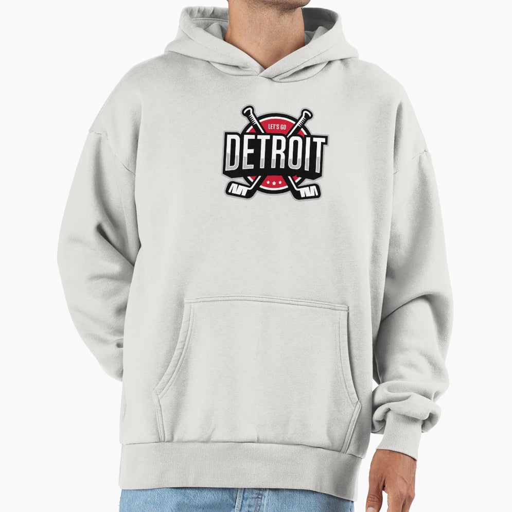 Hockey Detroit Red Wings Hoodie - Unique Graphic for Adults - T-Shirt, Sweatshirt, Hoodie