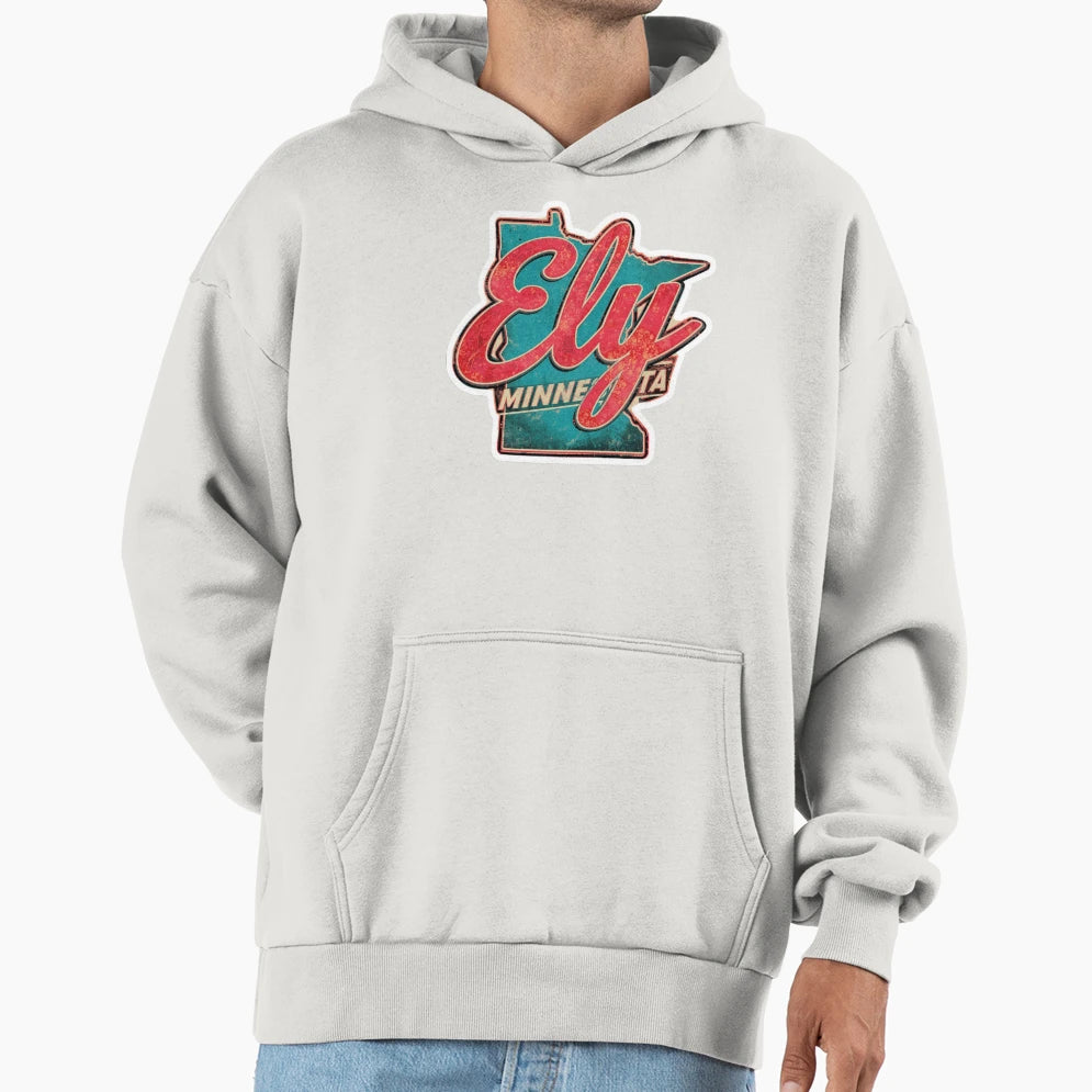 Ely Minnesota Hoodie - Custom Art Print Men Women - T-Shirt, Sweatshirt, Hoodie