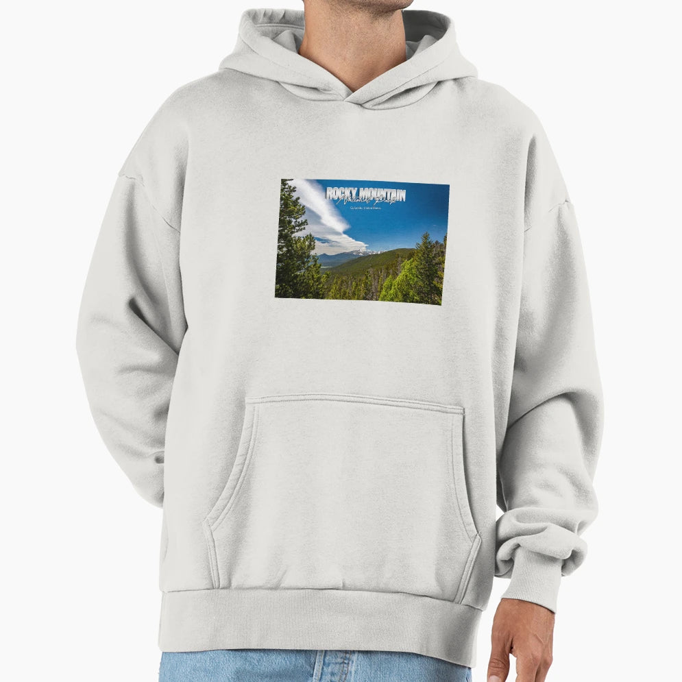 Rocky Mountain National Park Hoodie - Unique Graphic Men Women - T-Shirt, Sweatshirt, Hoodie