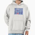 Made Toronto Canada Flag Bar Code Souvenir Hoodie - Minimalist Print Unisex - T-Shirt, Sweatshirt, Hoodie