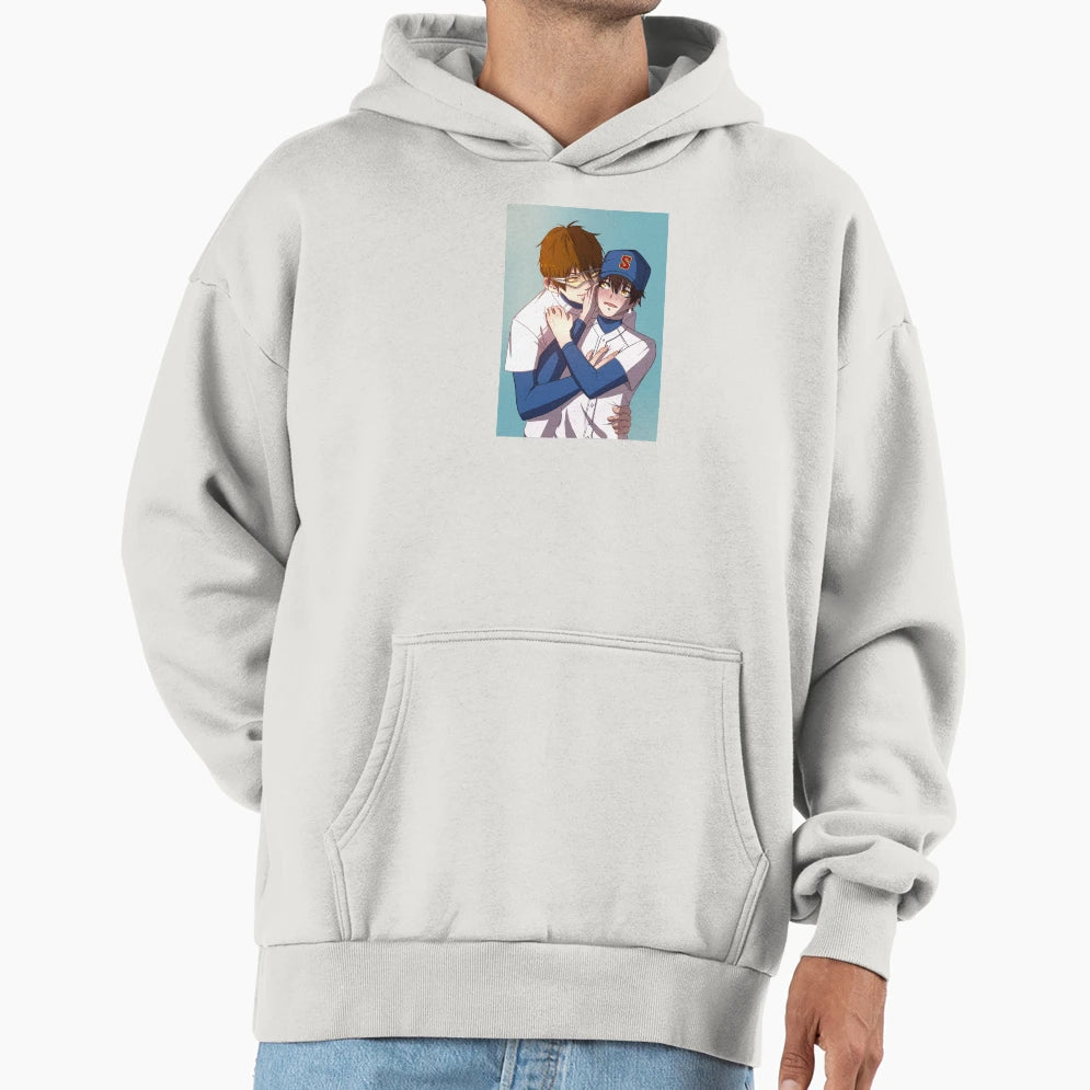 Miyuki Kazuya And Sawamura Eijun Hoodie - Fun Novelty Design Men Women - T-Shirt, Sweatshirt, Hoodie