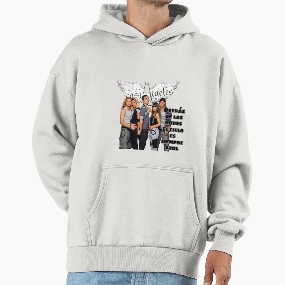 Casi Ngeles Hoodie - Aesthetic Graphic Men Women - T-Shirt, Sweatshirt, Hoodie