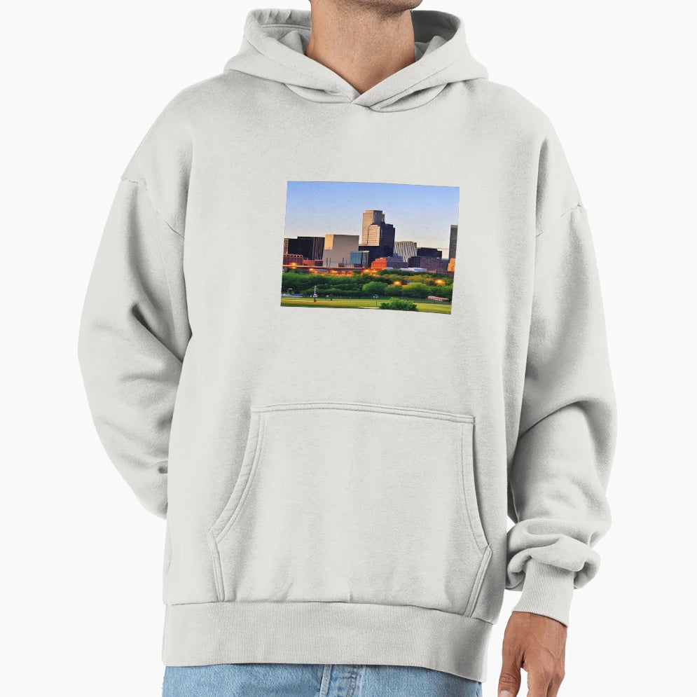 Minneapolis Ai Art Hoodie - Novelty Apparel Men Women - T-Shirt, Sweatshirt, Hoodie