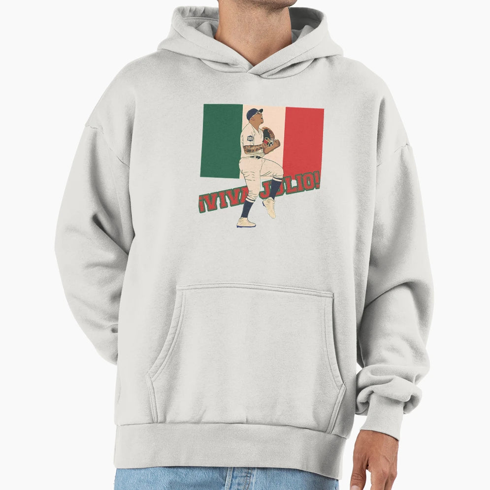 Julio Urias Viva Julio Los Angeles Hoodie - Aesthetic Graphic for Adults - T-Shirt, Sweatshirt, Hoodie