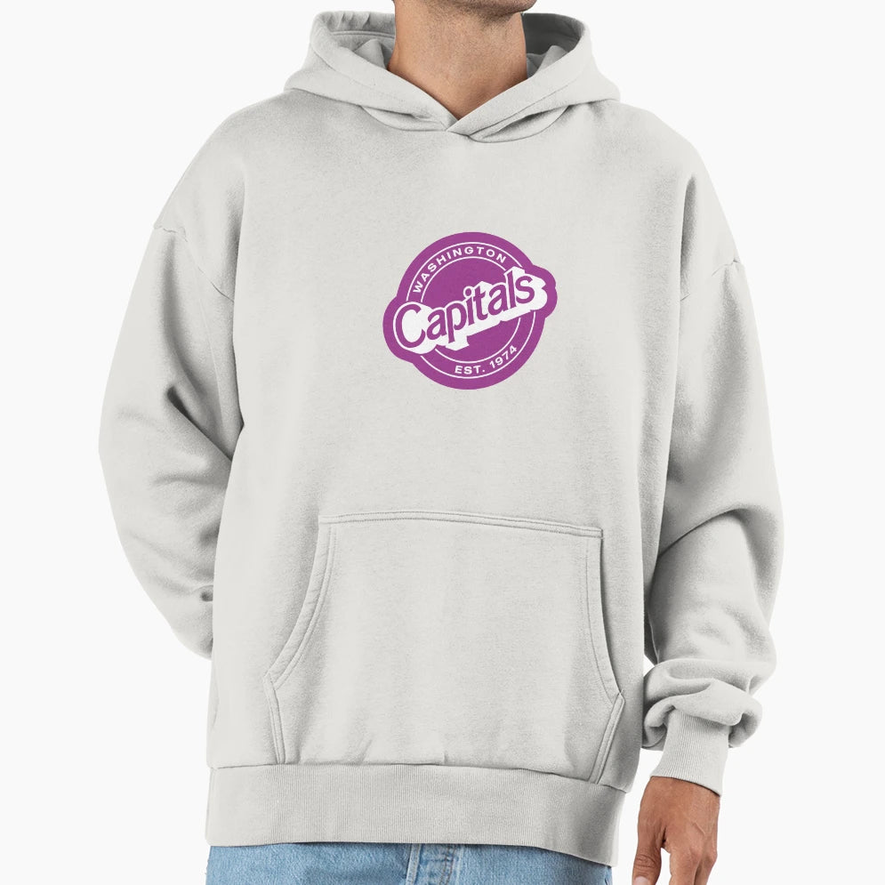 Purple Capitals Hoodie - Fun Novelty Design Unisex - T-Shirt, Sweatshirt, Hoodie