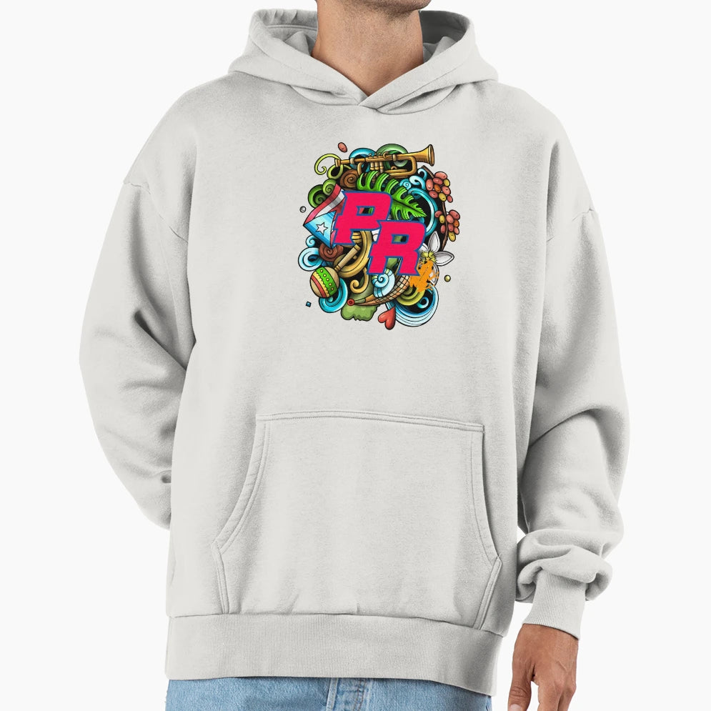 Pe Erre Hoodie - Trendy Graphic Unisex - T-Shirt, Sweatshirt, Hoodie