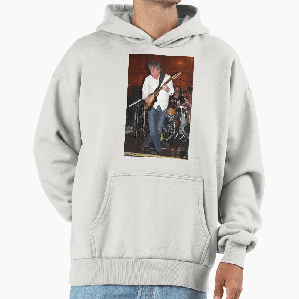 Danny Kortchmar Photograph Hoodie - Casual Everyday Wear for Adults - T-Shirt, Sweatshirt, Hoodie