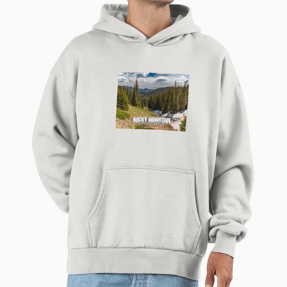 Rocky Mountain National Park Hoodie - Trendy Graphic Unisex - T-Shirt, Sweatshirt, Hoodie
