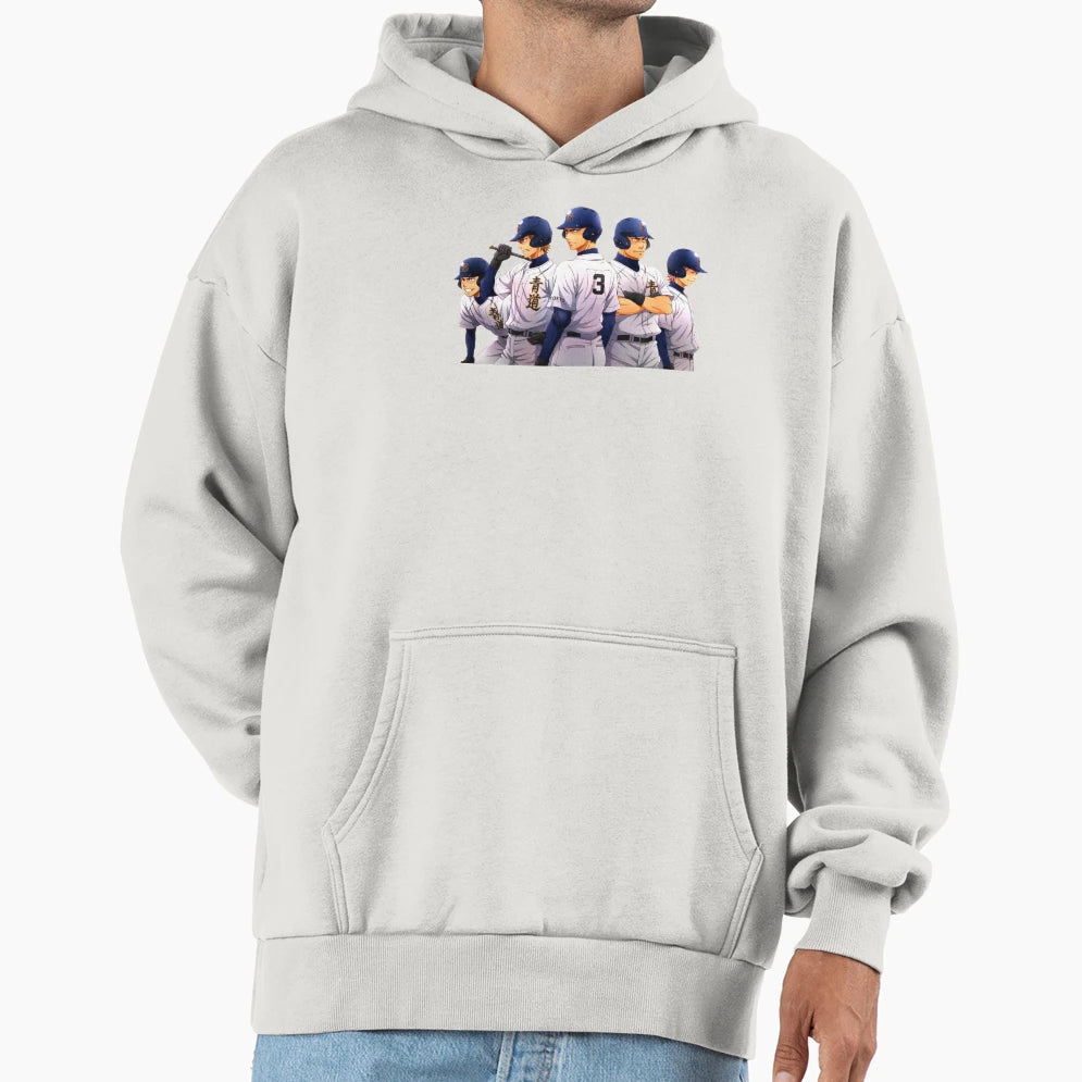 Ace Diamond Team Hoodie - Novelty Apparel Unisex - T-Shirt, Sweatshirt, Hoodie