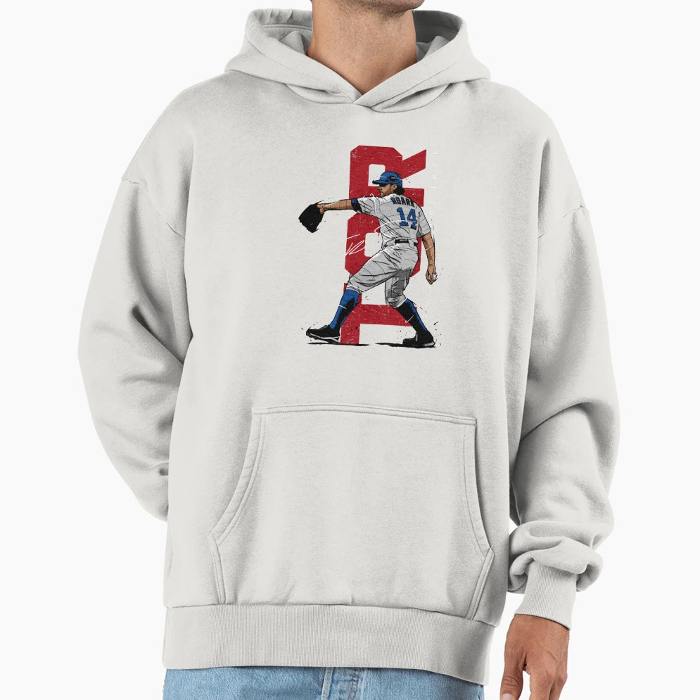 Tanner Roark Vertical Hoodie - Aesthetic Graphic for Adults - T-Shirt, Sweatshirt, Hoodie