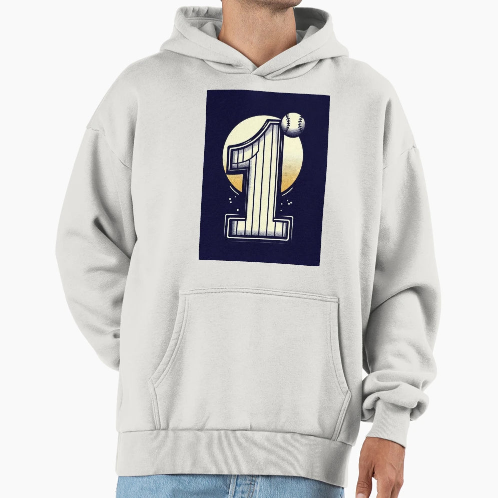 Number 1 Simple Art T-Shirt - Casual Everyday Wear Men Women - T-Shirt, Sweatshirt, Hoodie