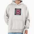 Uppercase B Typewriter Hoodie - Trendy Graphic for Adults - T-Shirt, Sweatshirt, Hoodie