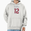 Baseball Czoka Number 12 Black Alt Hoodie - Aesthetic Graphic Unisex - T-Shirt, Sweatshirt, Hoodie