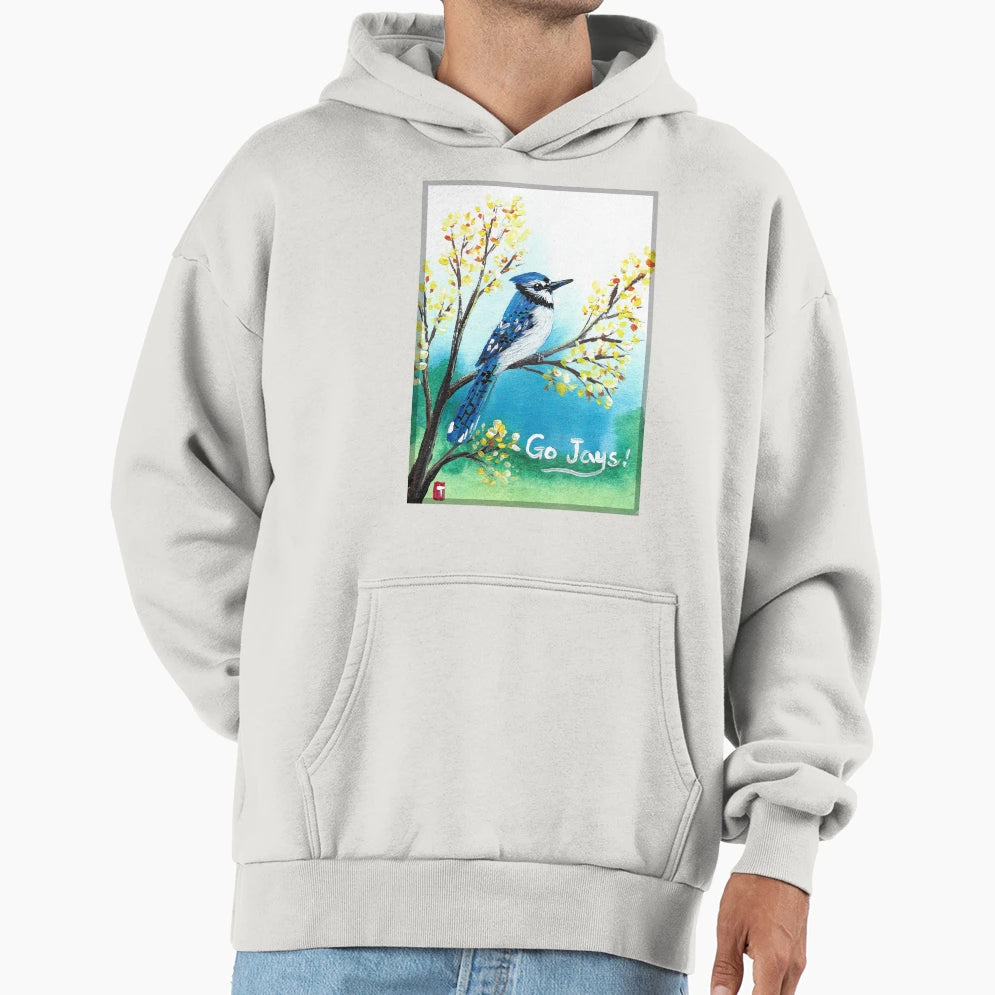 Blue Jay Hoodie - Fun Novelty Design for Adults - T-Shirt, Sweatshirt, Hoodie