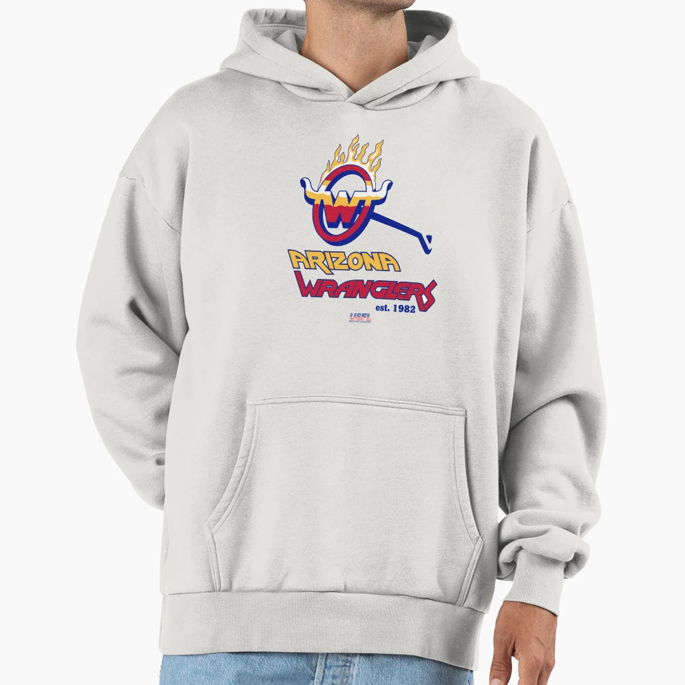 Arizona Wranglers Football Hoodie - Minimalist Print Men Women - T-Shirt, Sweatshirt, Hoodie