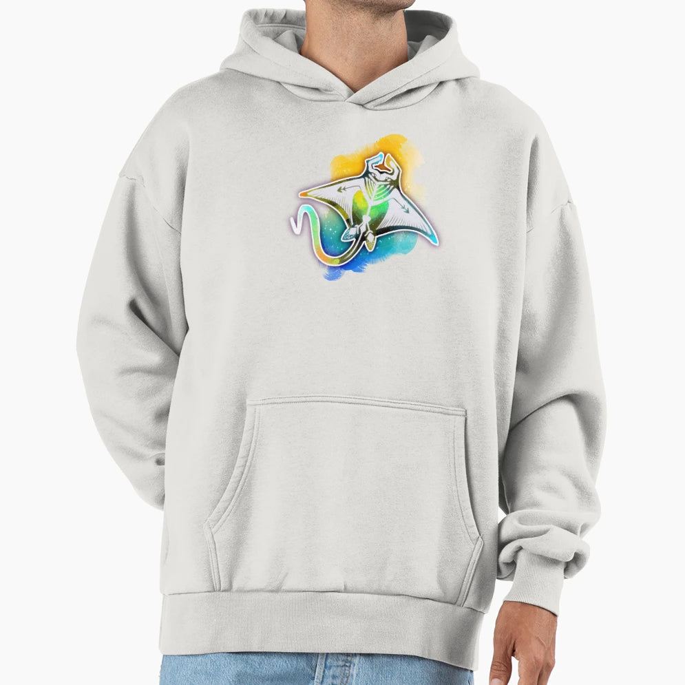 Mantafall Tropical Hoodie - Novelty Apparel Unisex - T-Shirt, Sweatshirt, Hoodie