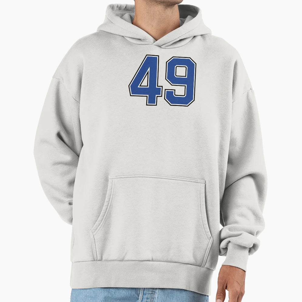 Number 49 Lucky Sports Jersey Forty Nine Hoodie - Unique Graphic Men Women - T-Shirt, Sweatshirt, Hoodie