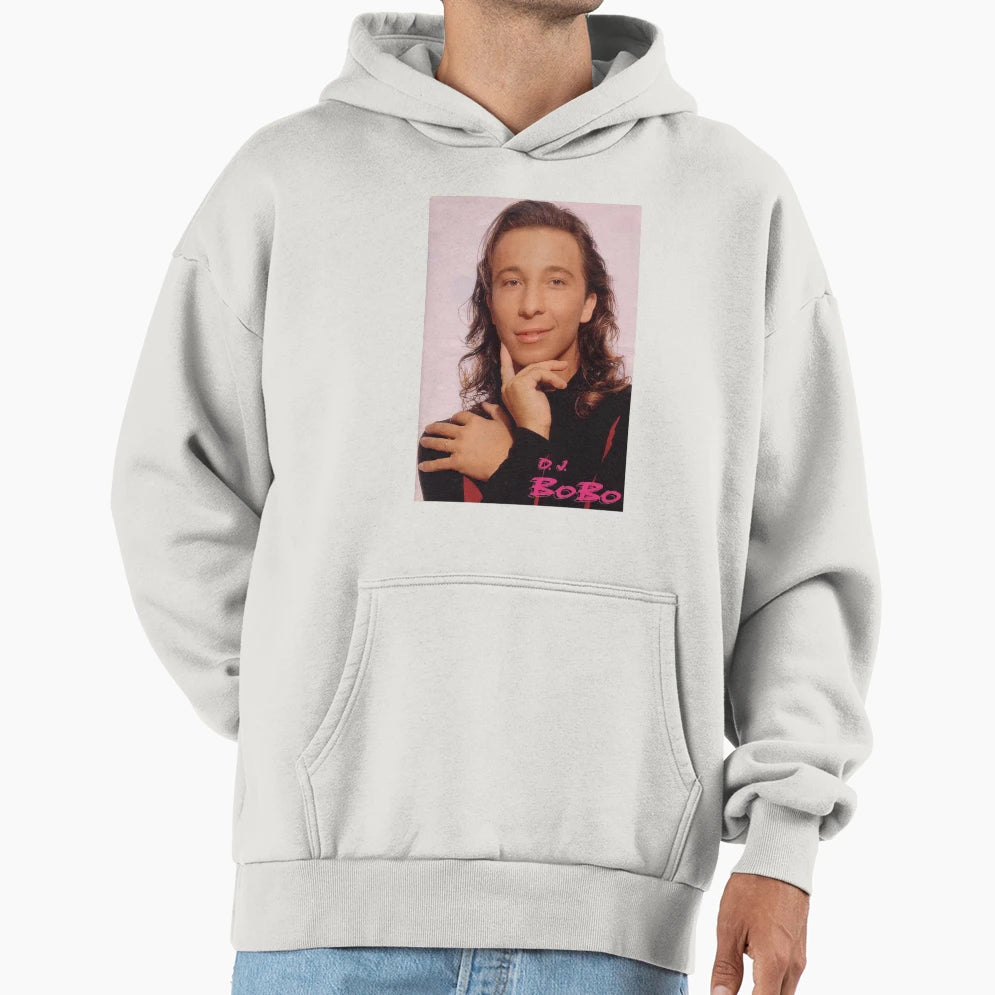 Dj Bobo Hoodie - Custom Art Print for Adults - T-Shirt, Sweatshirt, Hoodie