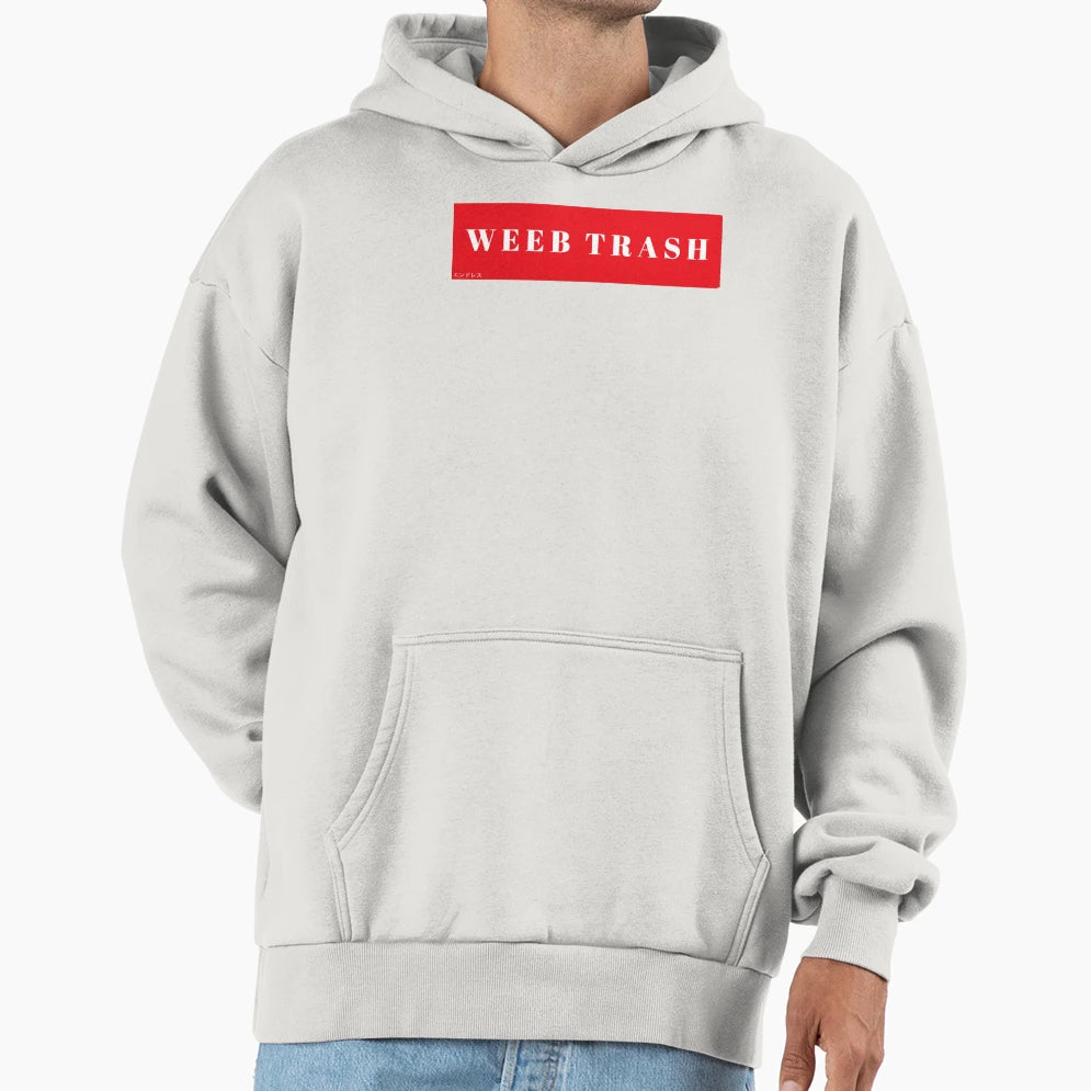 Weeb Trash Hoodie - Unique Graphic for Adults - T-Shirt, Sweatshirt, Hoodie