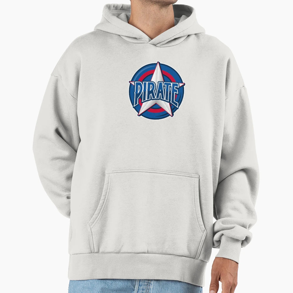Pirate Star Hoodie - Unique Graphic for Adults - T-Shirt, Sweatshirt, Hoodie