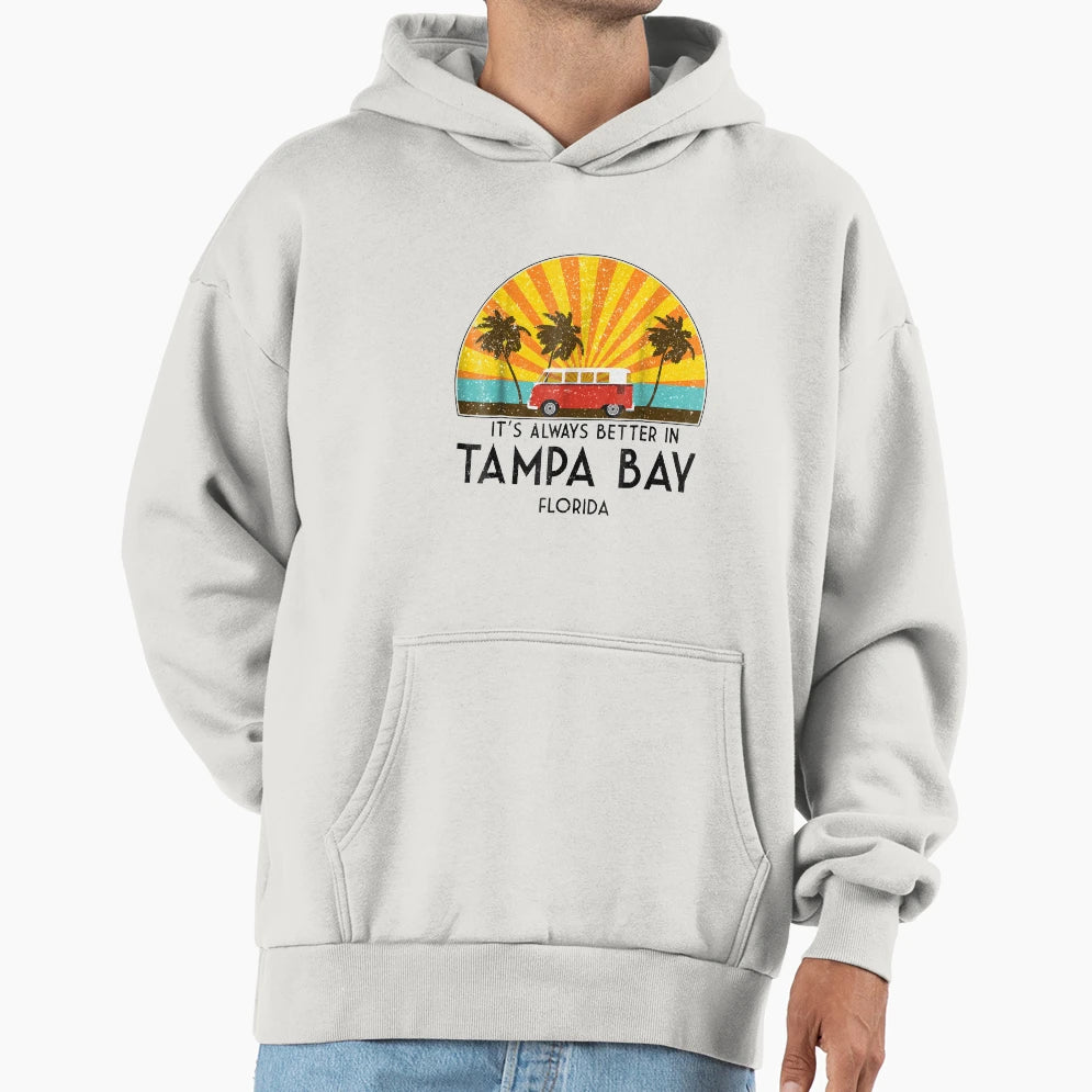 Tampa Bay Florida Souvenir Tampa Bay Hoodie - Novelty Apparel for Adults - T-Shirt, Sweatshirt, Hoodie