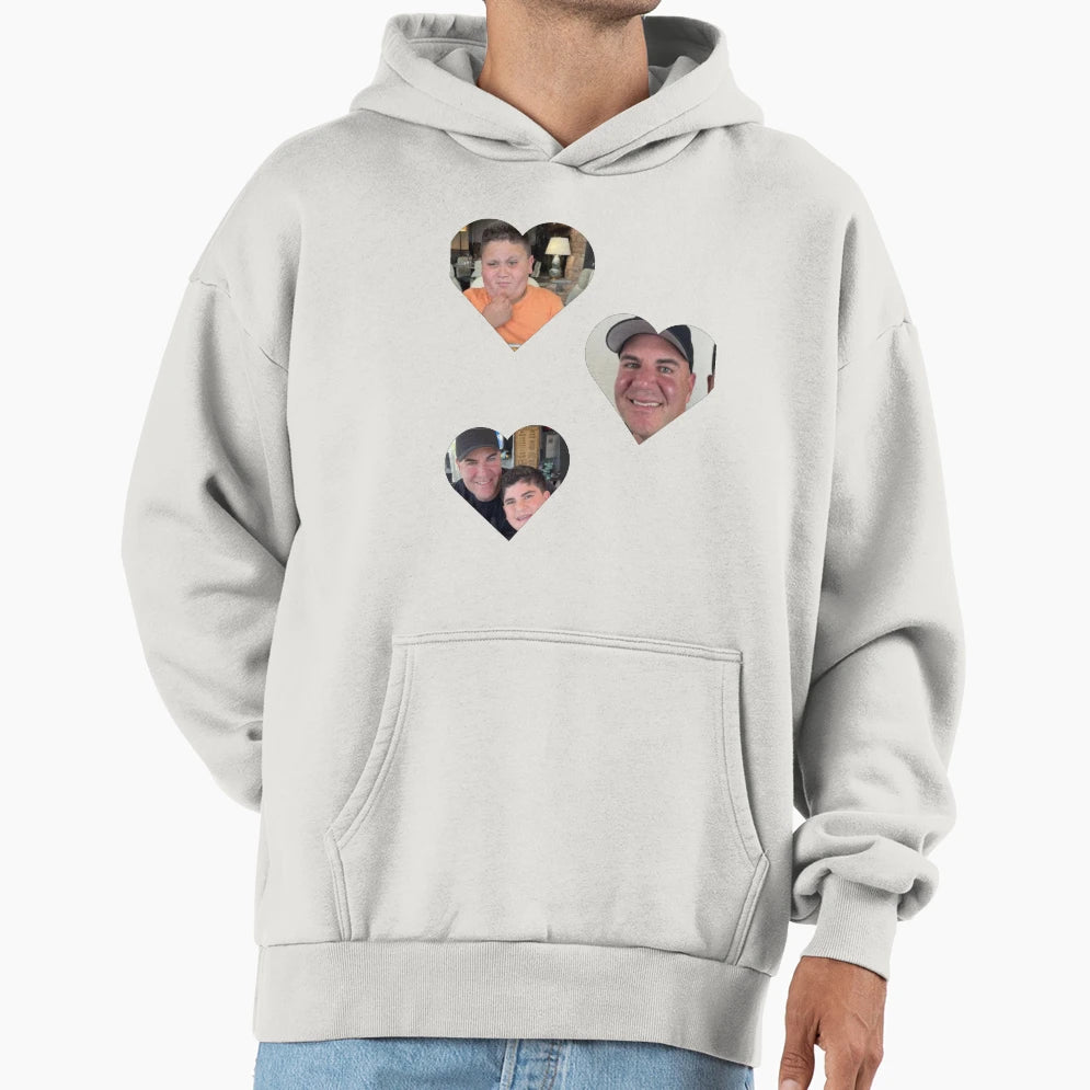 Rizzler Big Justice And Aj Love Hoodie - Minimalist Print for Adults - T-Shirt, Sweatshirt, Hoodie