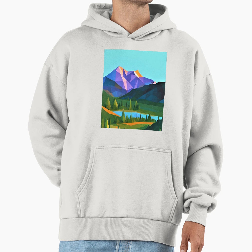 Denali National Park Hoodie - Custom Art Print Men Women - T-Shirt, Sweatshirt, Hoodie