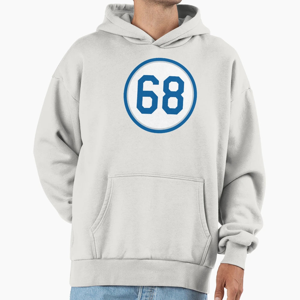 Ross Stripling 68 Jersey Number Hoodie - Graphic Print Unisex - T-Shirt, Sweatshirt, Hoodie