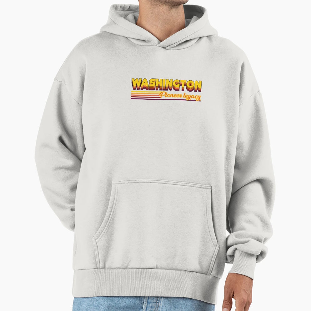 Washington Usa States Hoodie - Fun Novelty Design Men Women - T-Shirt, Sweatshirt, Hoodie