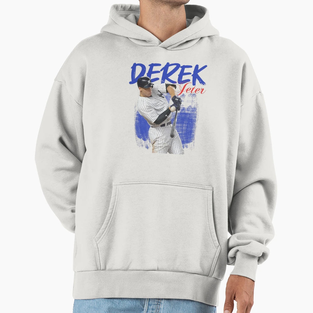 Derek Sport Jeter Hoodie - Custom Art Print for Adults - T-Shirt, Sweatshirt, Hoodie