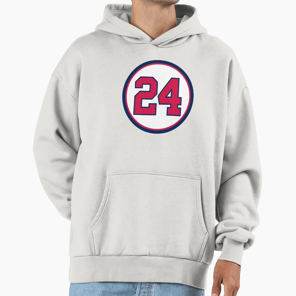 Deion Sanders 24 Jersey Number Hoodie - Streetwear Style for Adults - T-Shirt, Sweatshirt, Hoodie
