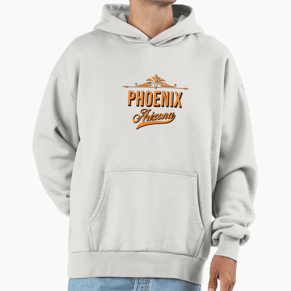 Phoenix Arizona Designed City Hoodie - Custom Art Print Men Women - T-Shirt, Sweatshirt, Hoodie
