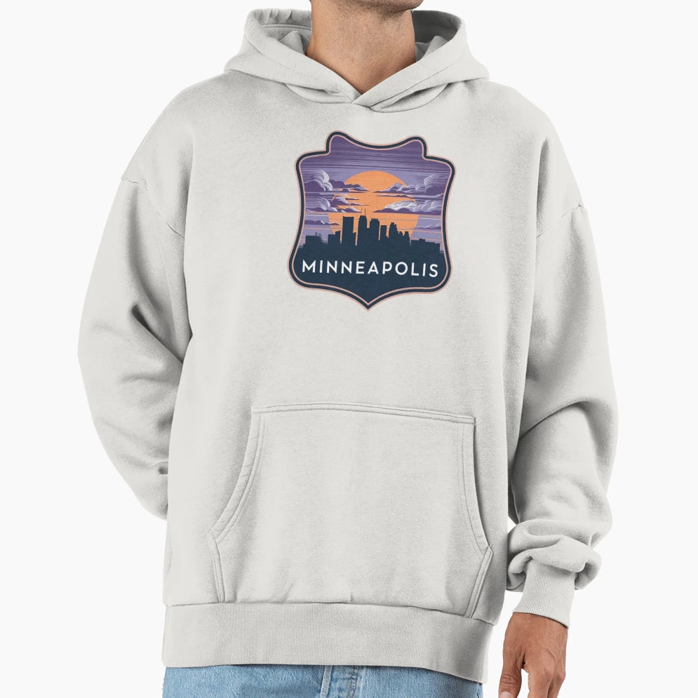 Minneapolis Hoodie - Custom Art Print for Adults - T-Shirt, Sweatshirt, Hoodie