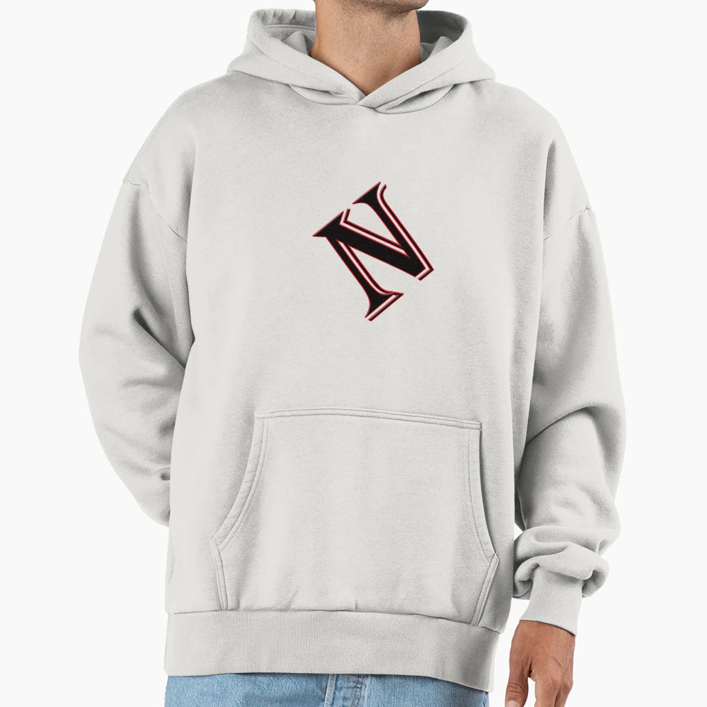 Alphabet N Hoodie - Custom Art Print for Adults - T-Shirt, Sweatshirt, Hoodie